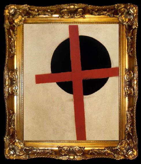 framed  Kasimir Malevich Conciliarism Painting, ta009-2